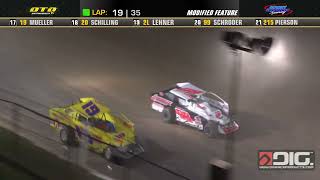 AlbanySaratoga Speedway  Modified Feature Highlights  82424 [upl. by Pickering]