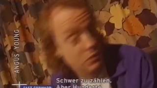 Angus Young Interview  Charlotte Roche 23 Fast Forward Viva Zwei [upl. by Romito]