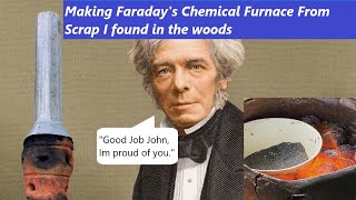 I made Michael Faradays lab furnace and used it to do chemistry [upl. by Anatolio]