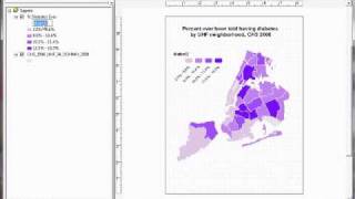 How to create thematic choropleth maps in ArcGIS Part II [upl. by Arihsat]