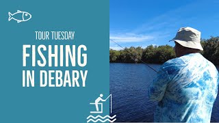 Fishing in DeBary Florida Tour Tuesday [upl. by Taryn]