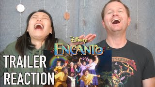 Encanto Official Trailer  Reaction amp Review [upl. by Arrehs]