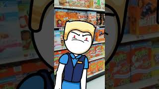 Skittles Meme Animation Meme shorts [upl. by Calvinna]