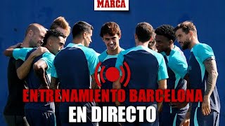 El FC Barcelona se entrena previa al partido de Copa del Rey EN DIRECTO  MARCA [upl. by Breen]