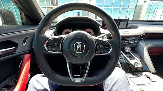 2023 Acura TLX TypeS POV Test Drive [upl. by Cristobal]