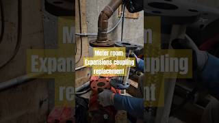 Expansion coupling plumbinglife plumbing fypシ゚viral fyp construction canada diy [upl. by Eitteb]