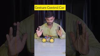 Gesture Control Car New Science Project shorts science technology trending viralshorts [upl. by Tamsky]