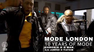 10YearsOfMode  Chronik amp G Man  Mode London [upl. by Netsirhk437]