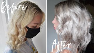 PRAVANA  Tips On Toning  Cool Blonde  Ross Michaelson Salon [upl. by Ardried]