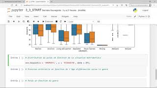 Relation entre variables quantitatives et variables qualitatives [upl. by Gael119]