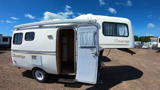 2000 Scamp Deluxe 19 Fifth Wheel only 3000 Pounds [upl. by Norvil]