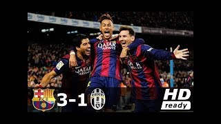 Juventus vs Barcelona 1 3 Highlights UCL Final 2015 English Commentary HD [upl. by Plank]