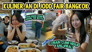 STREET FOOD JODD FAIR DI THAILAND  HAMPIR SEMUA MAKANAN NYA EXTREME SEMUA [upl. by Morgana]