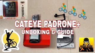 CATEYE PADRONE UNBOXING AND GUIDE  JUST RIDE [upl. by Sellers]