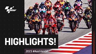 MotoGP™ Race Highlights 🔥  2023 AustrianGP 🇦🇹 [upl. by Aiciles]