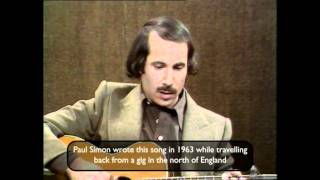 Paul Simon sings Homeward Bound live in the studio [upl. by Er]