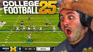 PLAYING COLLEGE FOOTBALL 25 FOR THE FIRST TIME [upl. by Phebe]