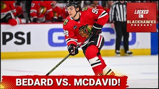 Chicago Blackhawks vs Edmonton Oilers Preview  Connor Bedard Faces Off With Connor McDavid [upl. by Kacerek920]