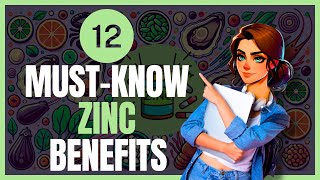 12 Crucial Zinc Benefits Why Zinc is Essential for Your Health [upl. by Adnuahsal]