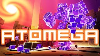 The ULTIMATE OMEGA Attack ROBOT  Atomega Gameplay  New Game Like io Game [upl. by Ellehsim]