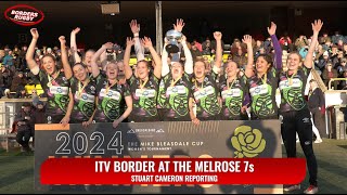 ITV BORDERS RUGBY ROUNDUP  MELROSE 7s  15224 [upl. by Thilde]