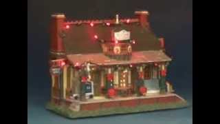 Lemax Christmas Village East Lake Station [upl. by Milak]