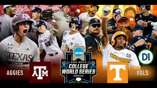 CWS 2024 Tennessee vs Texas AampM Predictions  S4E20 [upl. by Dami780]