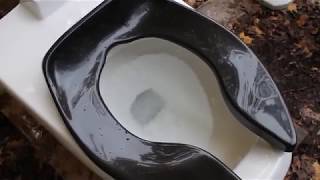 4 1989 Kohler Kingston WaterGuard toilet flushes [upl. by Neeneg]