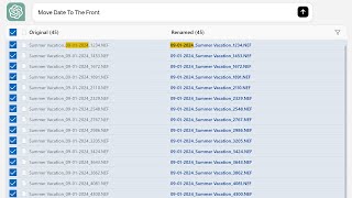 How I Use AI To Rename Multiple Files At Once [upl. by Ecinna547]