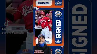 Harrison Bader is a New York Met👇🏾🔥💪🏾 mlb baseball share MLB [upl. by Odlavu]