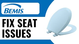 How to Fix Bemis Soft Close Toilet Seat That Slams Shut  Full Guide 2024 [upl. by Eelrak]