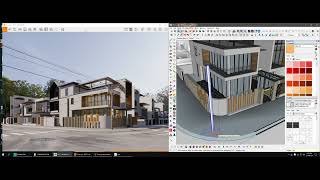 Enscape Custom Asset For ExteriorRender Ngoai Thất [upl. by Pincince809]