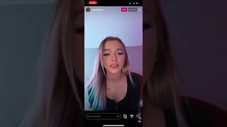 Zoe LaVerne Full live Talks about kissing a 13 year old and also why she HATES charli d’amelio [upl. by Gilberte]