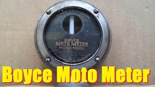 Boyce Moto Meter  Hood Ornament  Radiator Cap [upl. by Caasi121]