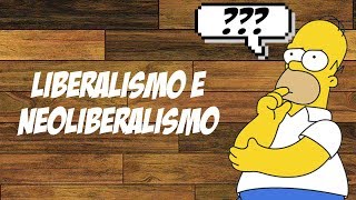 Qual a diferença entre Liberalismo e Neoliberalismo Filosofia e Sociologia [upl. by Garey]