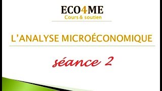 Microéconomie la théorie du comportement du consommateur  utilité totale amp utilité marginale [upl. by Lleze581]