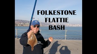 SEA FISHING AT FOLKESTONE HARBOUR PEIR PLAICE AND DAB FISHING with the Priest and Baker [upl. by Swirsky]