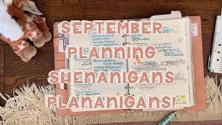 September Planning Shenanigans  Plananigans in My Ring Planner 💍📖🖊 [upl. by Lombardo252]