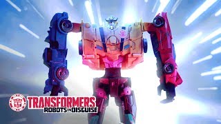 ‘Team Combiners Official Stop Motion Video  Robots in Disguise  Transformers Official [upl. by Wiburg]