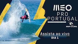 ASSISTA AO VIVO MEO Pro Portugal presented by Rip Curl  DIA 1 [upl. by Adnamaa]