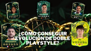 ¿CÓMO SE OBTIENEN EVOLUCIONES CON DOBLE PLAYSTYLE EA FC 24 [upl. by Nesnah]