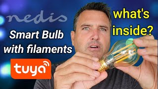 Nedis Filament Smart Bulb setup amp teardown reverse engineering nedis tuya reverseengineering [upl. by Amiel]