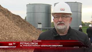 Bendrovėje “Panevėžio energija” tvarios investicijos šilumai ir elektros energijai gaminti [upl. by Teufert]