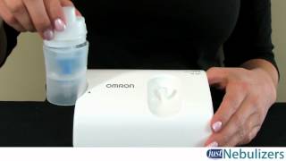 Just Nebulizers Omron CompAir Nebulizer System NEC801 [upl. by Libbi]