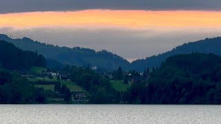 Breathtaking Sunset Over Lucerne Switzerland 2024 🌅🇨🇭 [upl. by Asiuol]