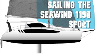 Sailing the Seawind 1190 Worlds most affordable production daggerboard cat WALK THROUGH amp SAIL [upl. by Yentruok]