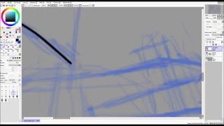 Intro to Paint Tool SAI  LineworkVector Layers [upl. by Attekram]