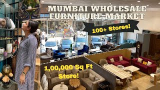 WHOLESALE FURNITURE MARKET IN MUMBAI  Kasheli Furniture Market  Bhiwandi Furniture Market [upl. by Lhok964]