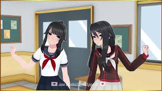 〖MMD〗BLACKPINK RAP  RYOBA AND AYANO〖YANDERE SIMULATOR〗kpop [upl. by Aniat]