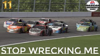 GETTING DUMPED BY EVERYONE  NASCAR Thunder 2003 Career 11 [upl. by Attey]